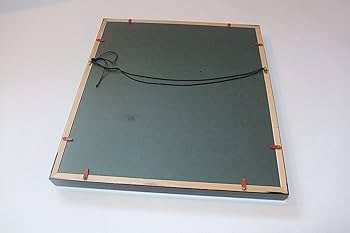 Amazon.co.jp: 工芸品 色紙額 内閣総理大臣中曽根康弘書「生気堂々