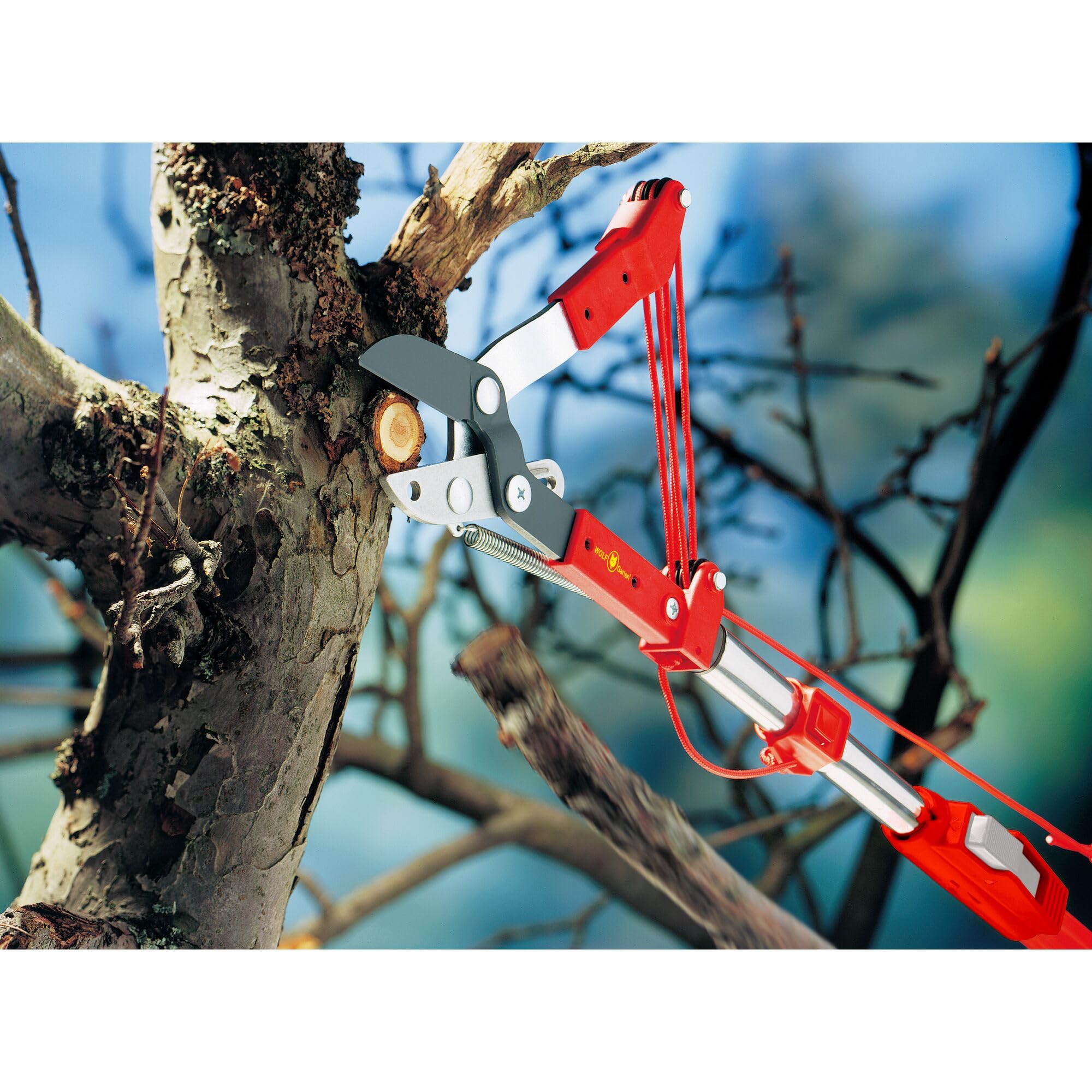 WOLF Garten JNS_413372 RCM Multi-Star RC-M NEU2018 Tree Shears, 37x23x7 cm, red