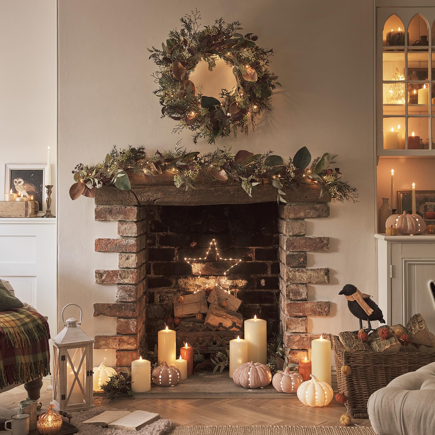 Slingers van natuurlijke materialen | It's all about Christmas