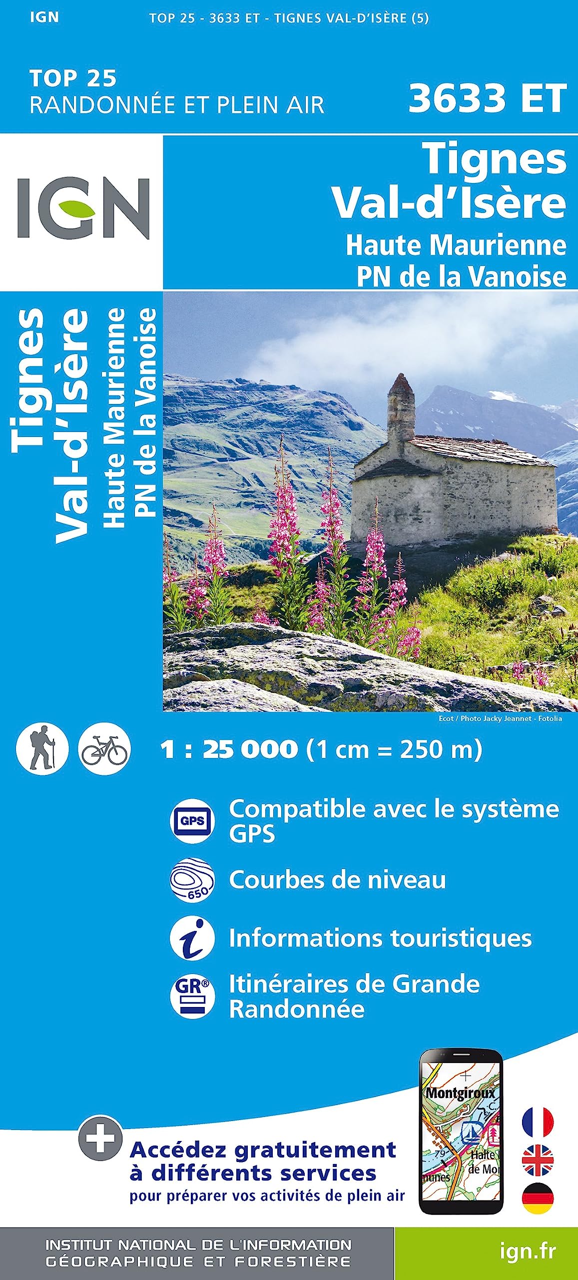 Tignes / Val d'Isère / Haute Maurienne: 3633ET (TOP 25)