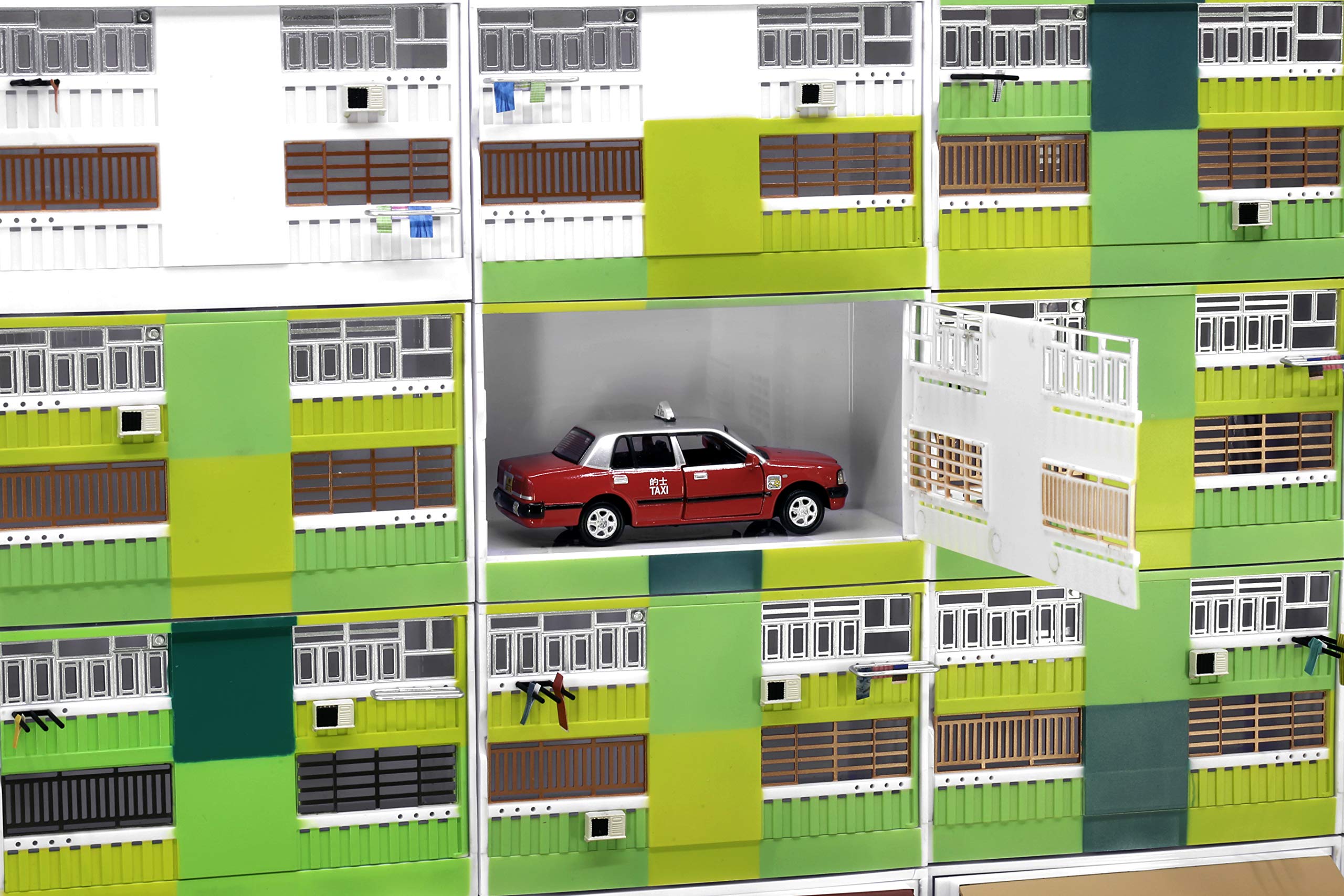 Amazon | Tiny City Bd22 香港団地 南山村 ジオラマセット | ミニカー  