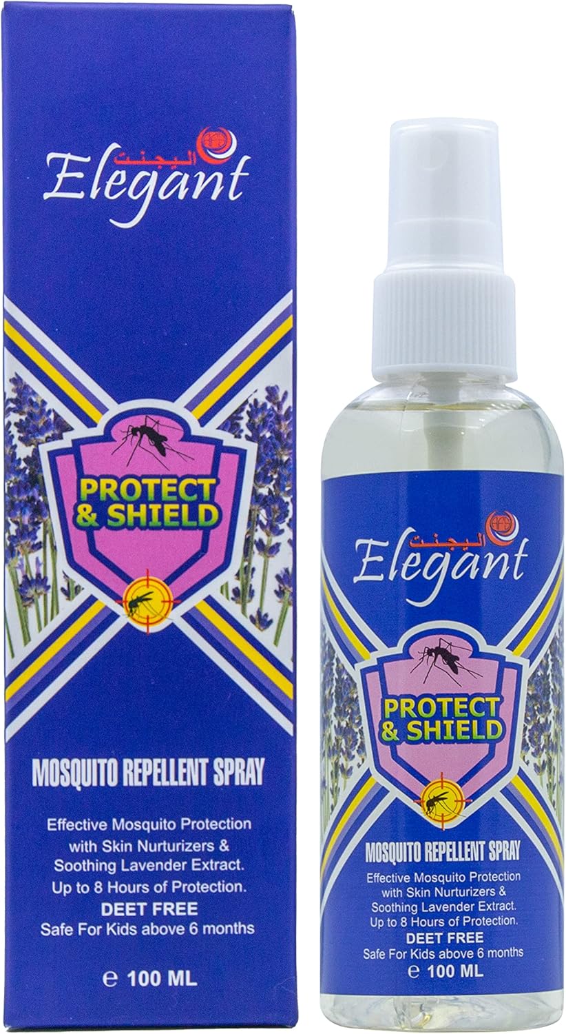 Elegant Mosquito & Tick Repellant Spray 100ML Soothing LAVENDER