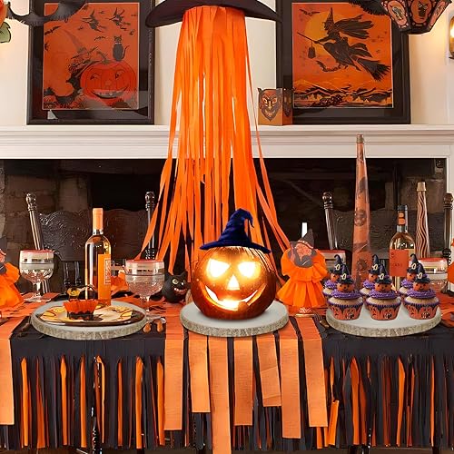 Miniatura 7 de Rebanadas de madera natural sin terminar para centros de mesa, 8 piezas de 9 a 10 pulgadas, centros de mesa de madera para mesas, rondas de madera