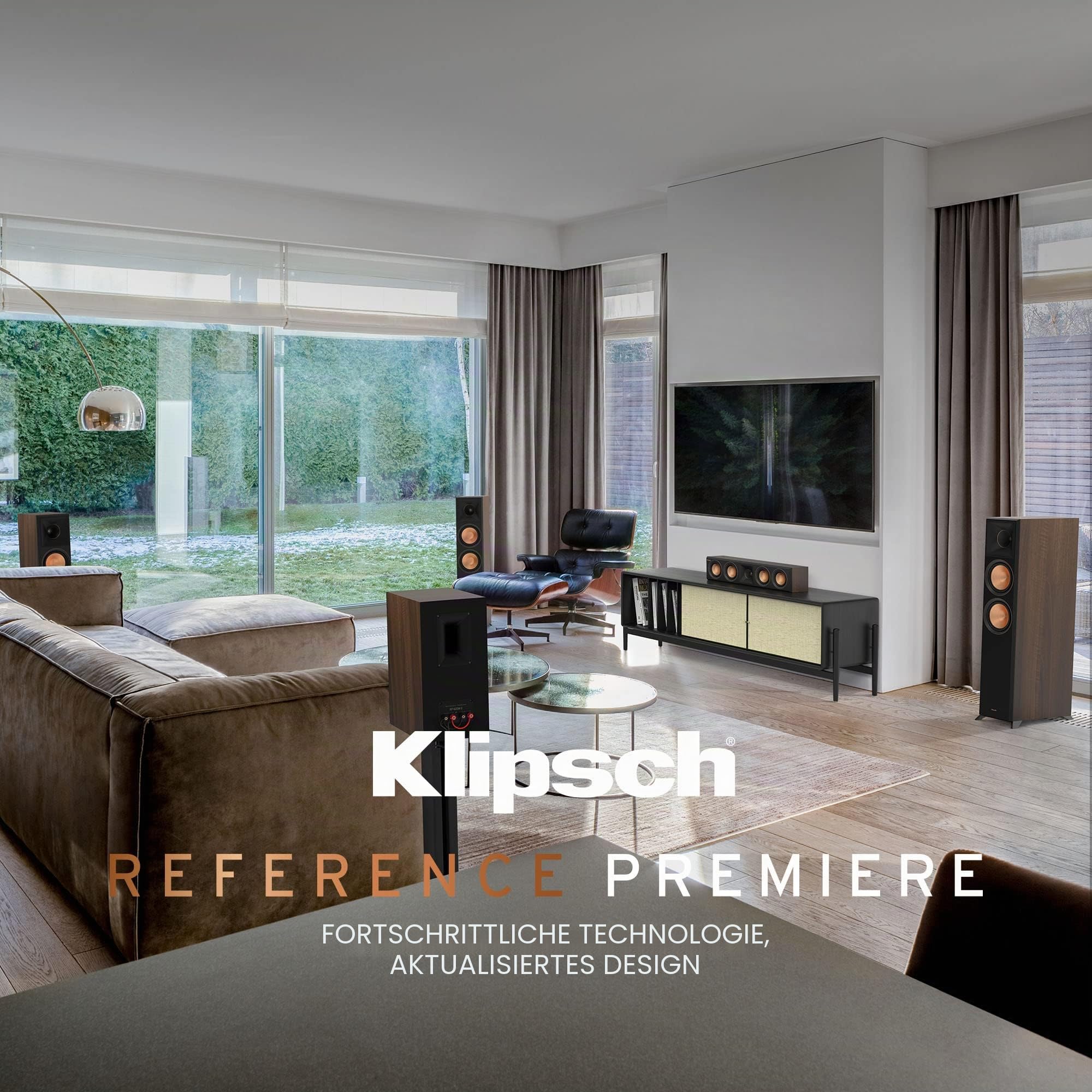 Klipsch Reference Premiere RP-6000F II Bodenlautsprecher Stück Ebenholz