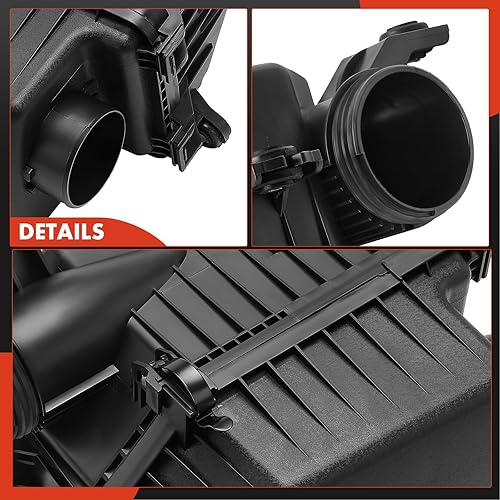 Miniatura 6 de A-Premium Carcasa de la caja del filtro de aire del motor compatible con Hyundai Accent 2012-2017, Veloster 2012-2017, 1.6L, repuesto # ACL50507,