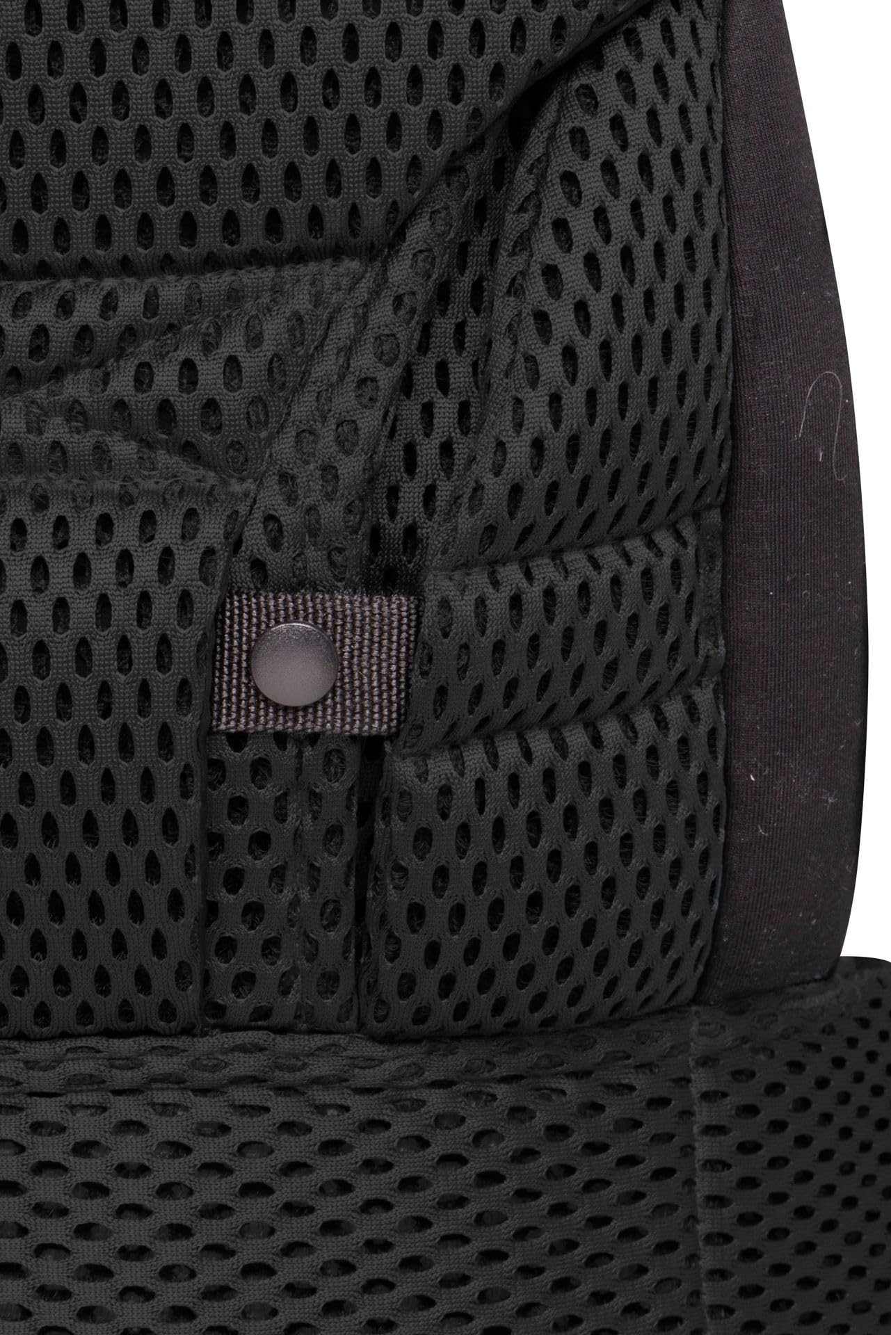 Dooky Urban Comfort - Portabebés ergonómico (apto desde el nacimiento 0-3 años y 3,5-15 kg, material transpirable, tres opciones de transporte diferentes), color negro