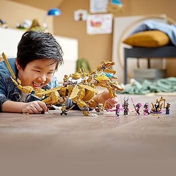 LEGO NINJAGO Lloyd's Golden Ultra Dragon Oyuncak Çocuklar için