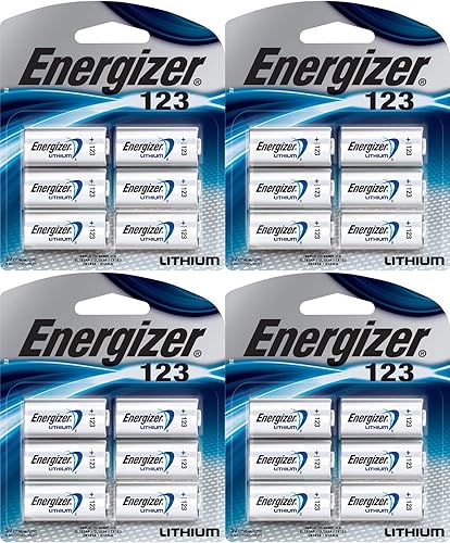 Energizer Batería fotográfica 123, 24 baterías