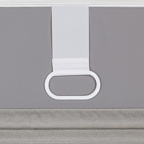 Miniatura 9 de ECLIPSE Kylie Total Privacy - Persiana romana con forro inalámbrico para ventana de sala de estar, 35 x 64 pulgadas, color negro