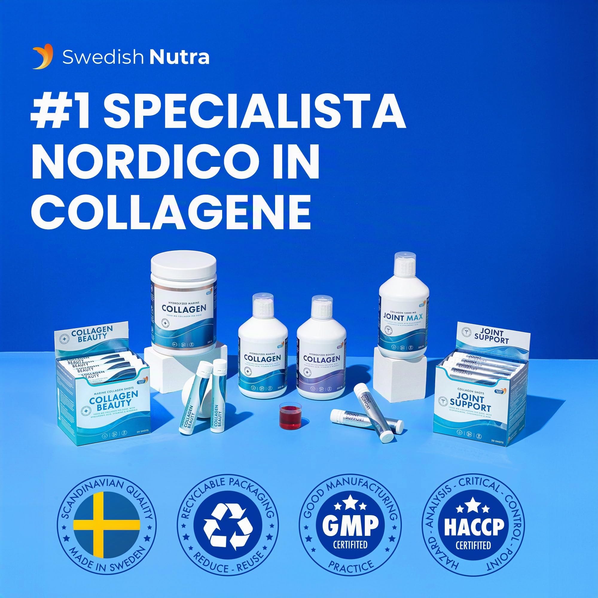 Swedish Nutra Joint Max 12.000 mg, 500 ml x 3, 60 giorni