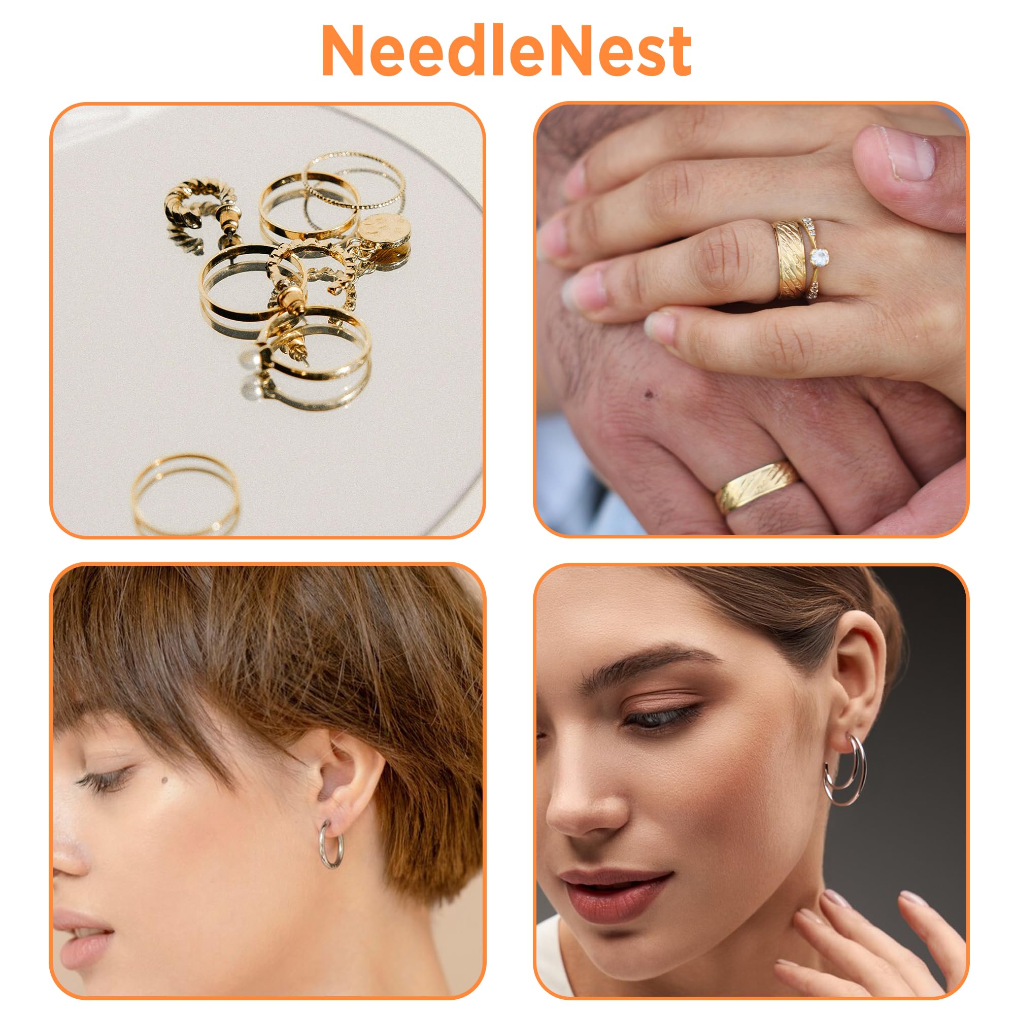 NEEDLENEST Anello Bender Tool Kit per cucchiai anelli, cucchiaio fai da te, macchina con sega 3 in 1, anello resistente, per la produzione di gioielli, set completo di strumenti di piegatura