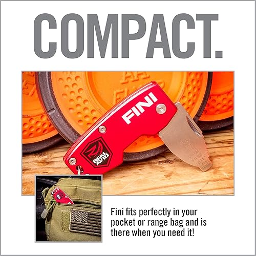 Miniatura 6 de Real Avid FINI - Llave de estrangulador con ajustador de alcance de escopeta y llavero de escopeta, equipo de caza y accesorios para escopeta para