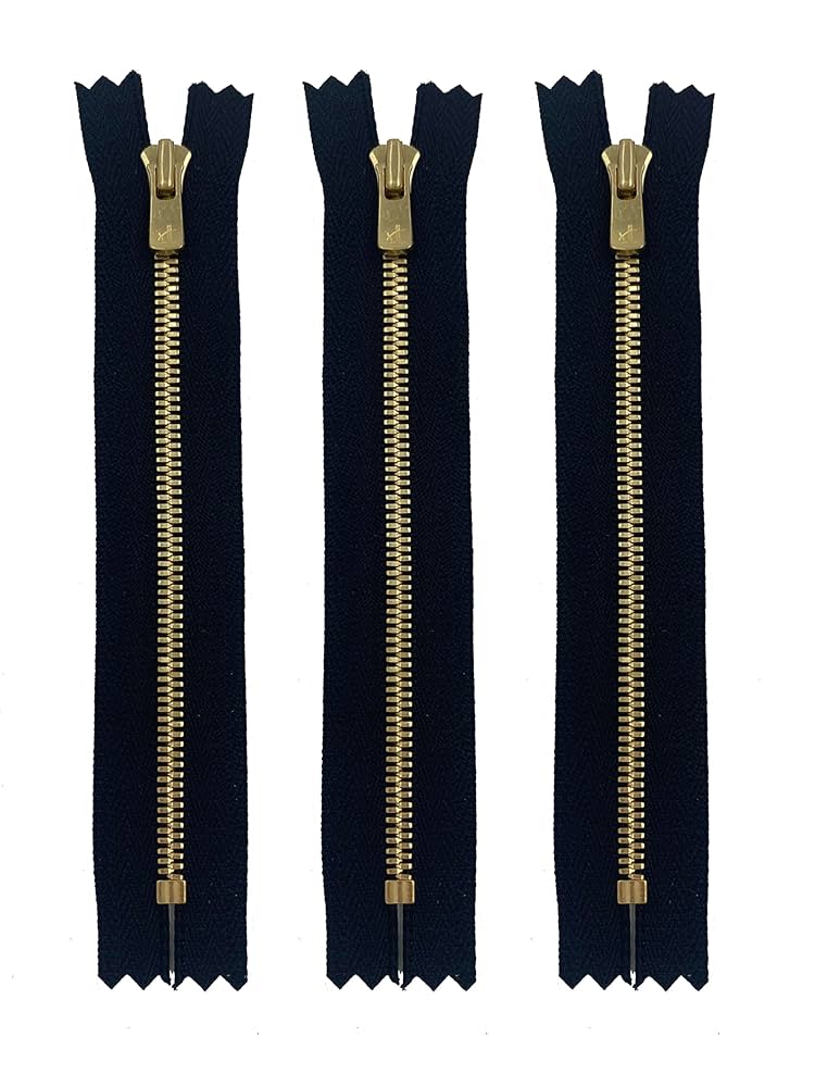 Amazon.co.jp: Y.K.K エクセラ 金属ファスナー 3本セット