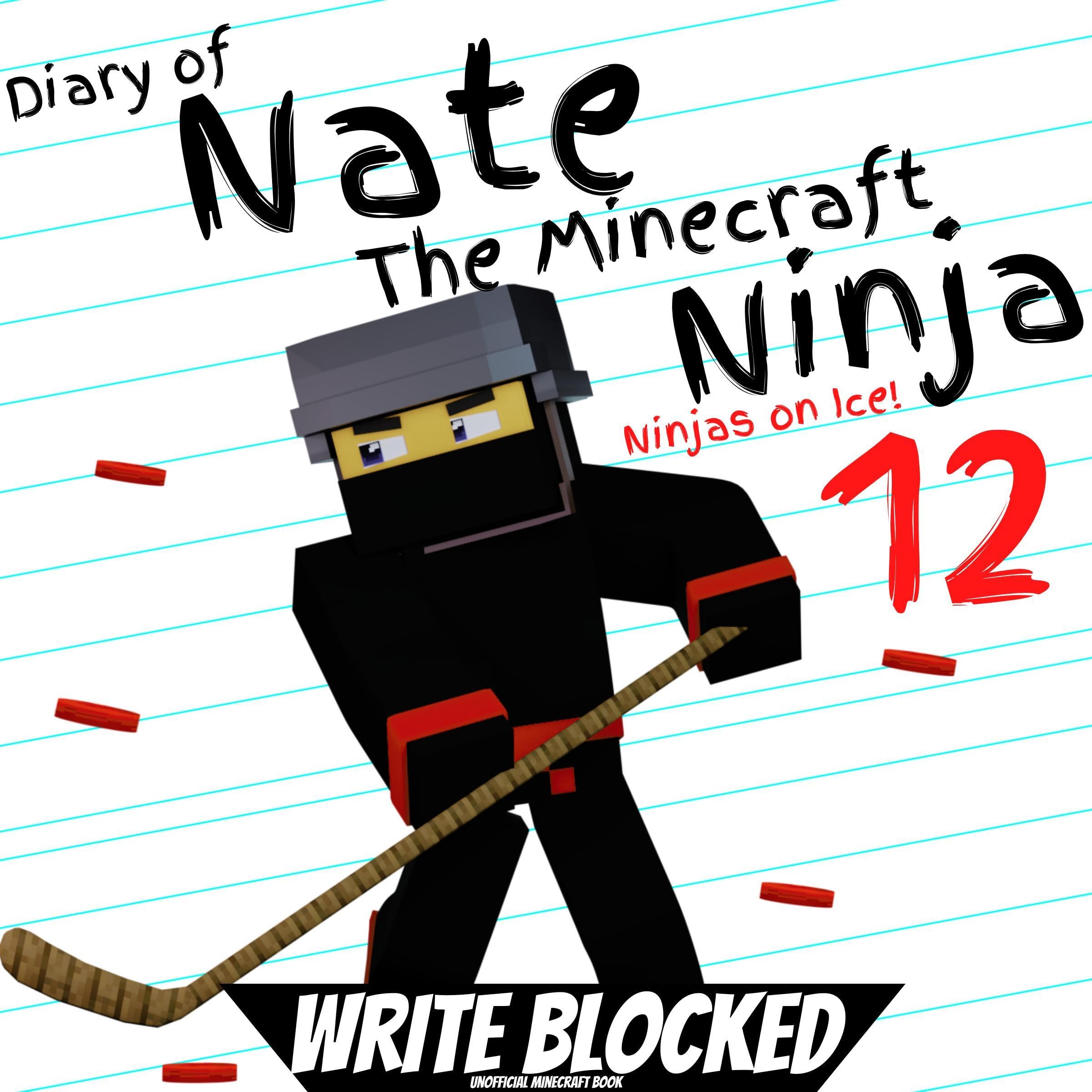 Cover art for Diary of Nate the Minecraft Ninja 12: Ninja on Ice!