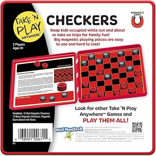 Miniatura 4 de Juegos portátiles para jugar en todos lados Checkers
