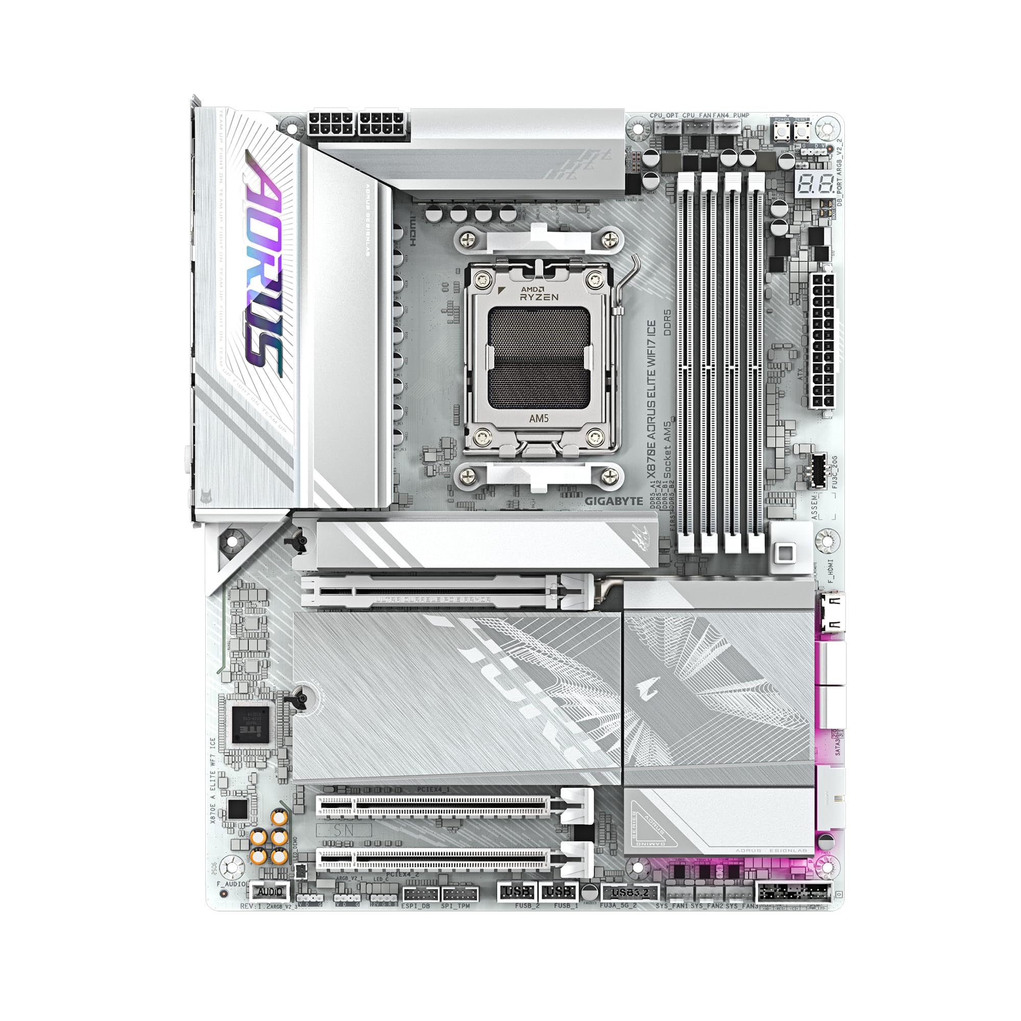 Amazon | GIGABYTE X870E AORUS Elite WIFI7 ICE AMD AM5 LGA 1718