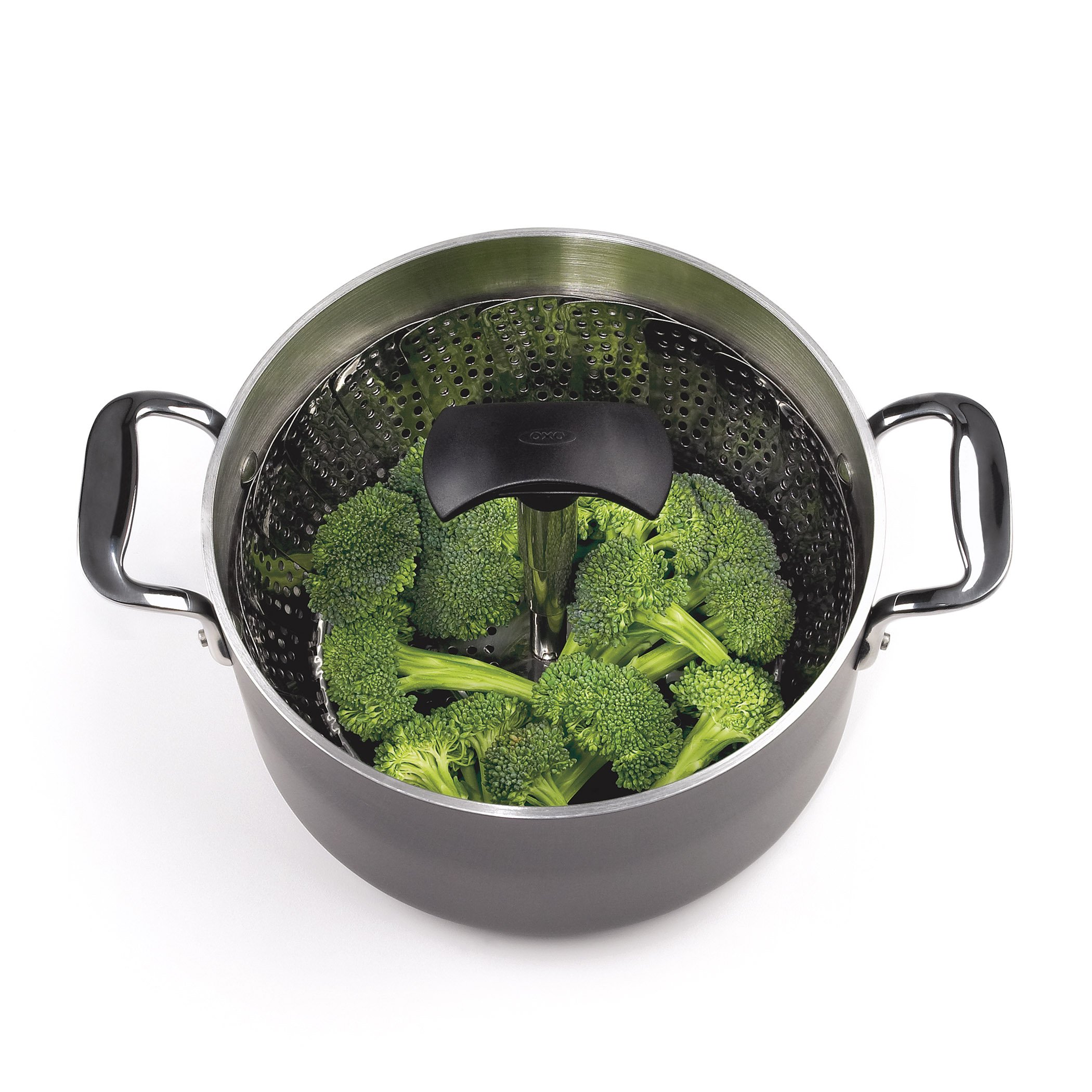 OXO Good Grips Stainless Steel Steamer With Extendable Handle Buy Online in United Arab