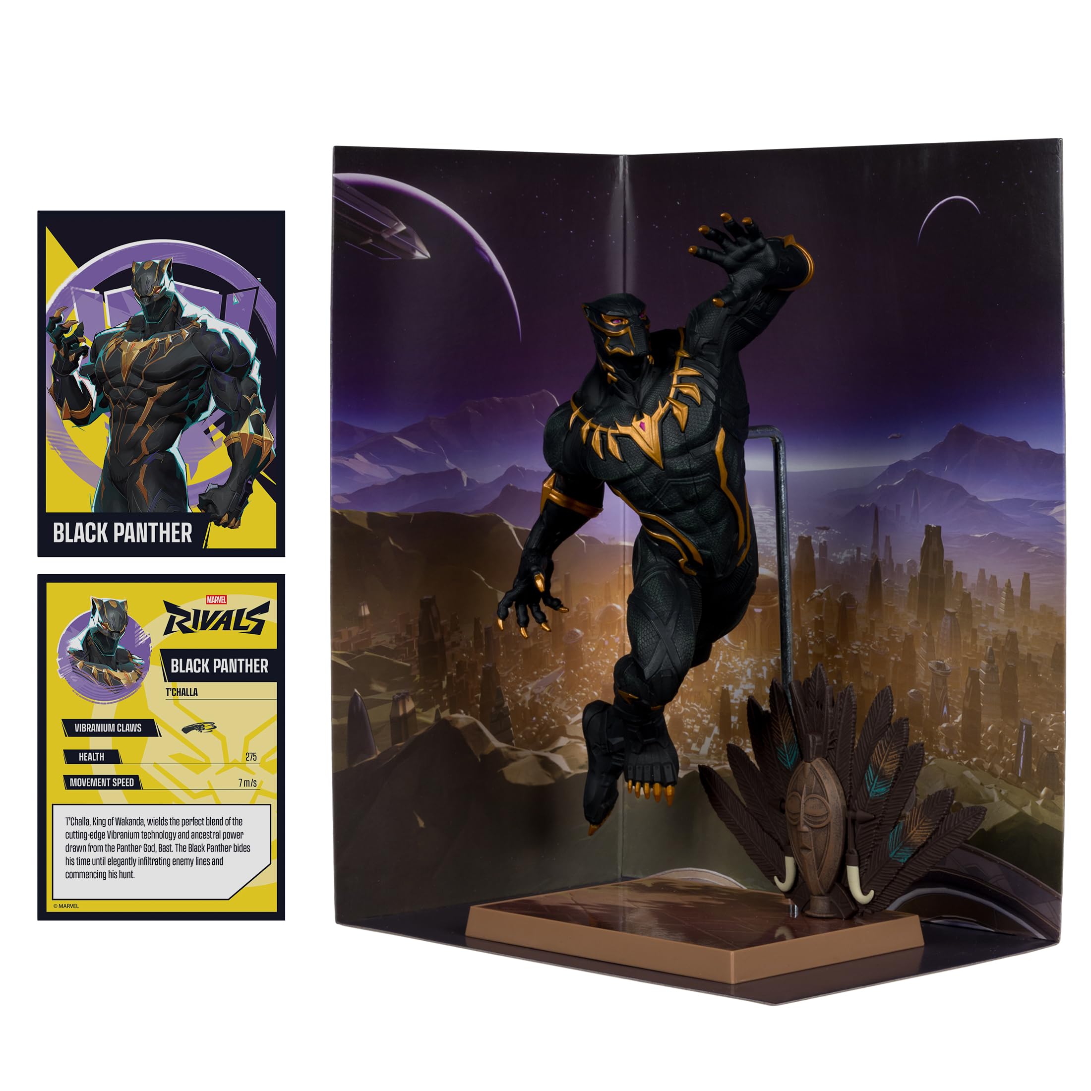 McFarlane-Marvel Rivals Black Panther 1:6th Scale