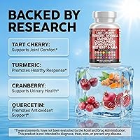 Vista 3 de Clean Nutraceuticals Cápsulas de extracto de cereza ácida con cúrcuma, moringa, arándano, chancapiedra, apio, quercetina, ACV, granada