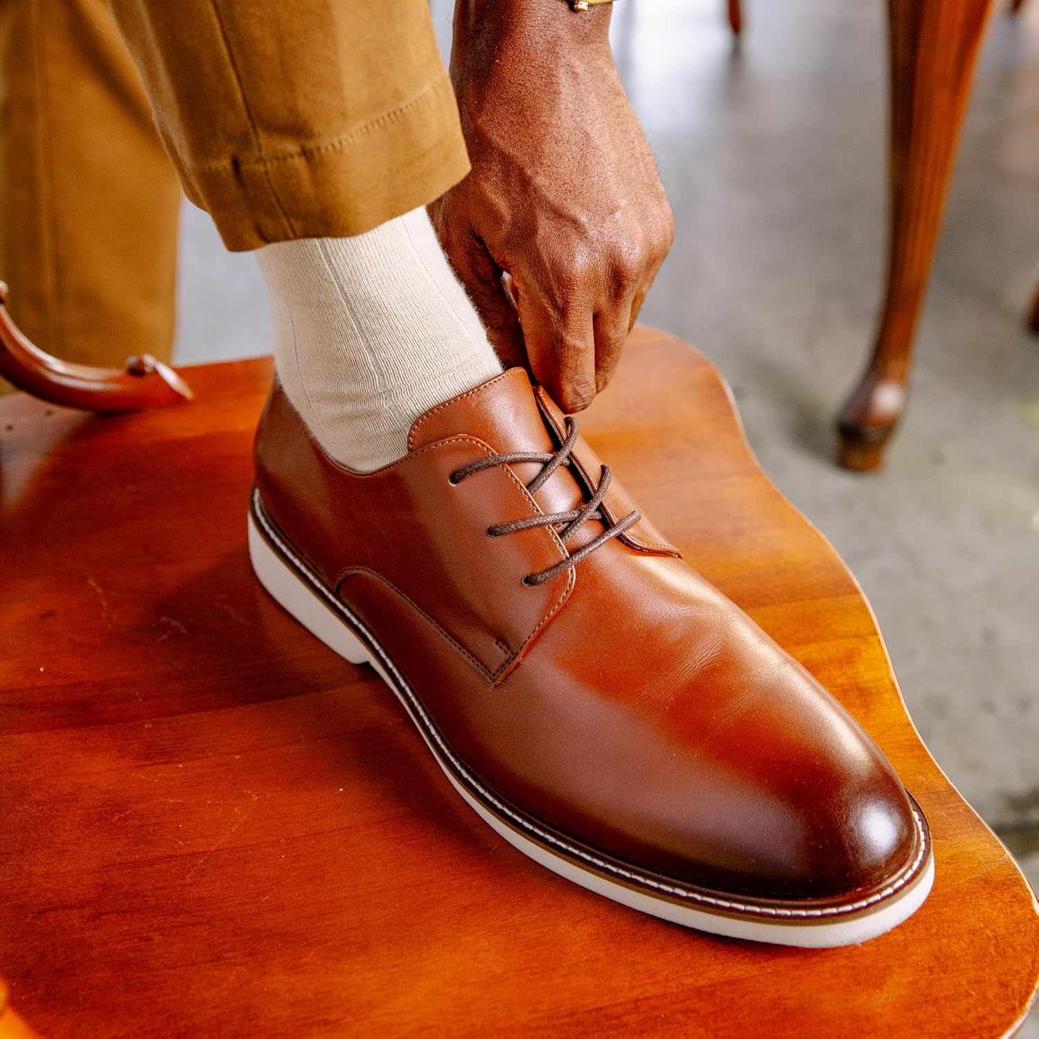 Gunnar and Troy Sentinel Soft Leather Mens Dress Bangladesh Ubuy