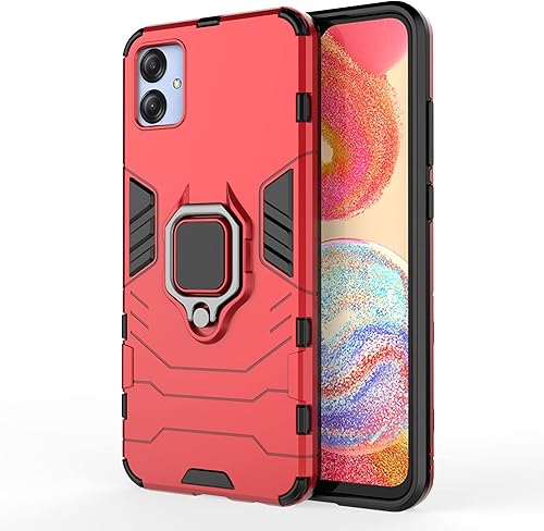 Miniatura 6 de Funda para Samsung Galaxy A04e 4G, soporte magnético para automóvil Samsung SM-A042FDS Galaxy A04e 4G  SM-A042MDS SM-A042F SM-A042M, color negro