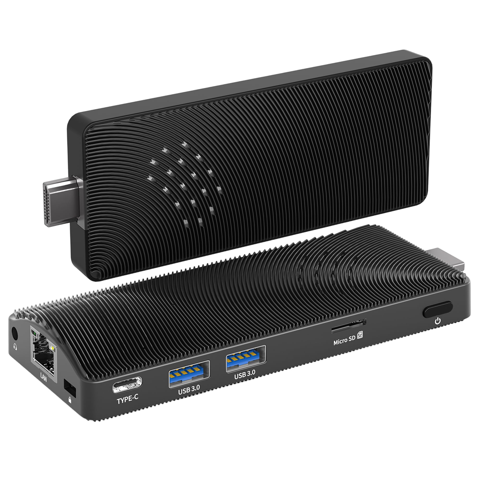 Mini-PC-Stick mit Intel Celeron J3455| Fanless Computer| 2,5GLAN