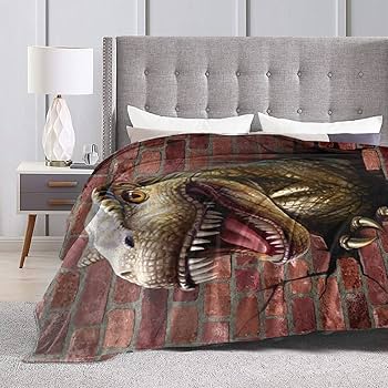 ●84.あみあみ恐竜のブランケット ○84.あみあみ恐竜のブランケット