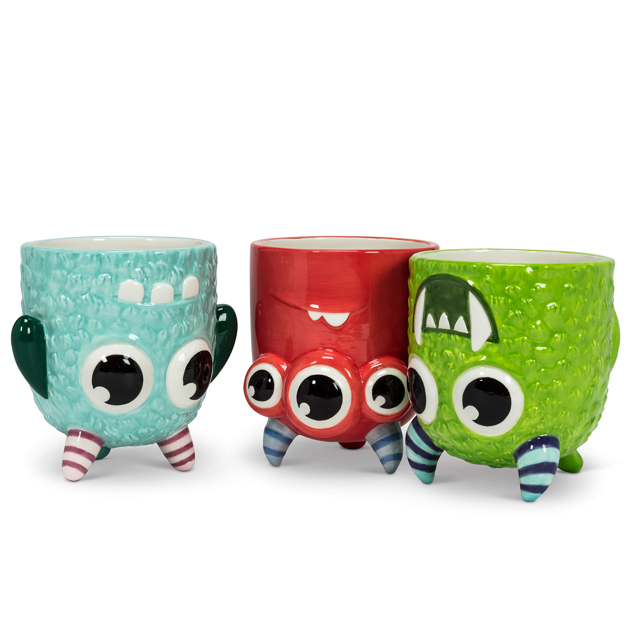 Buy Abbott Collection 27-UGLY-MUG-146 Upside Down Monster Mug, Green Online  at Low Prices in India - Amazon.in