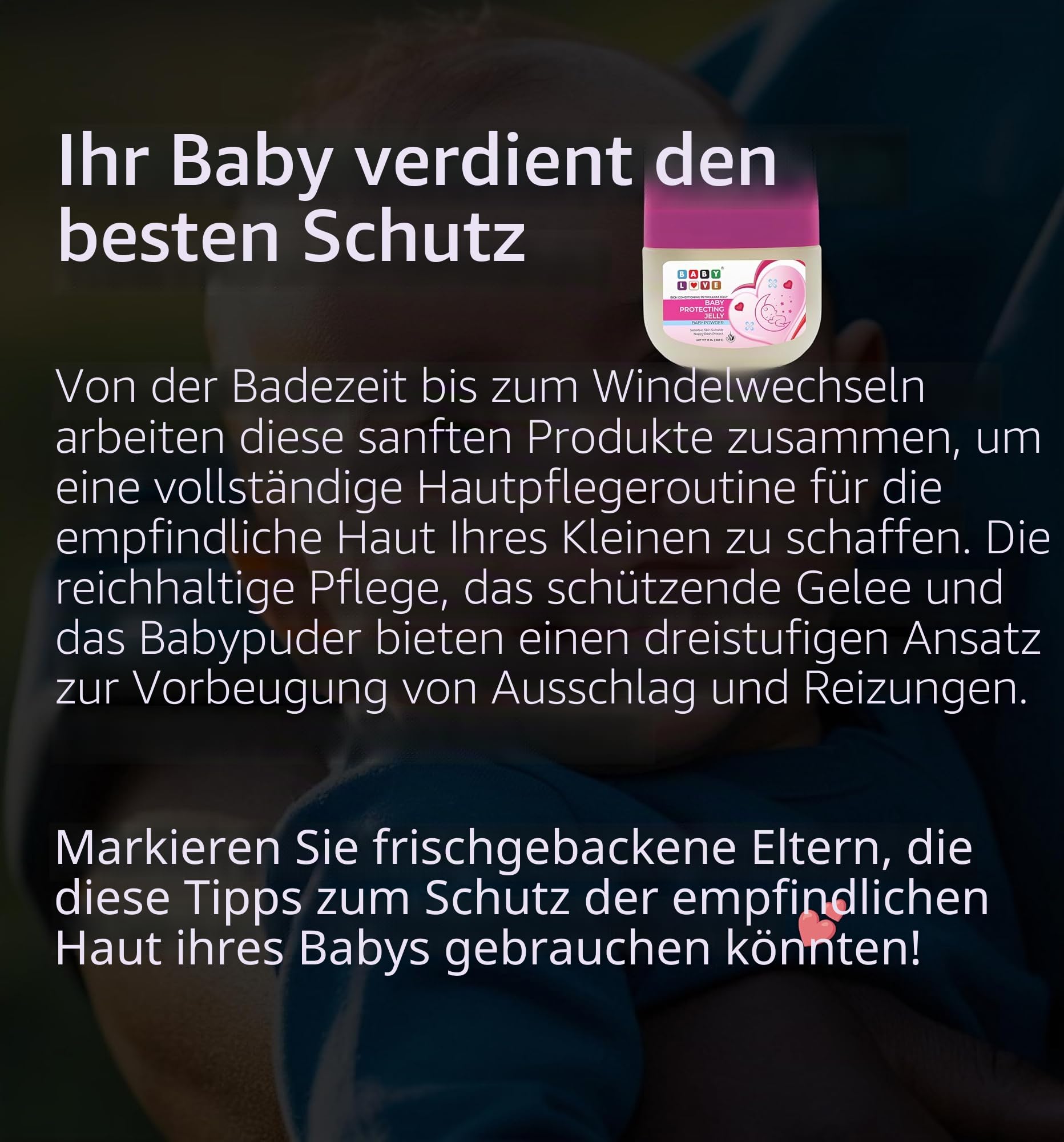 BABY LOVE BABY POWDER DUFT Kinderzimmer Petroleum Jelly 368 g