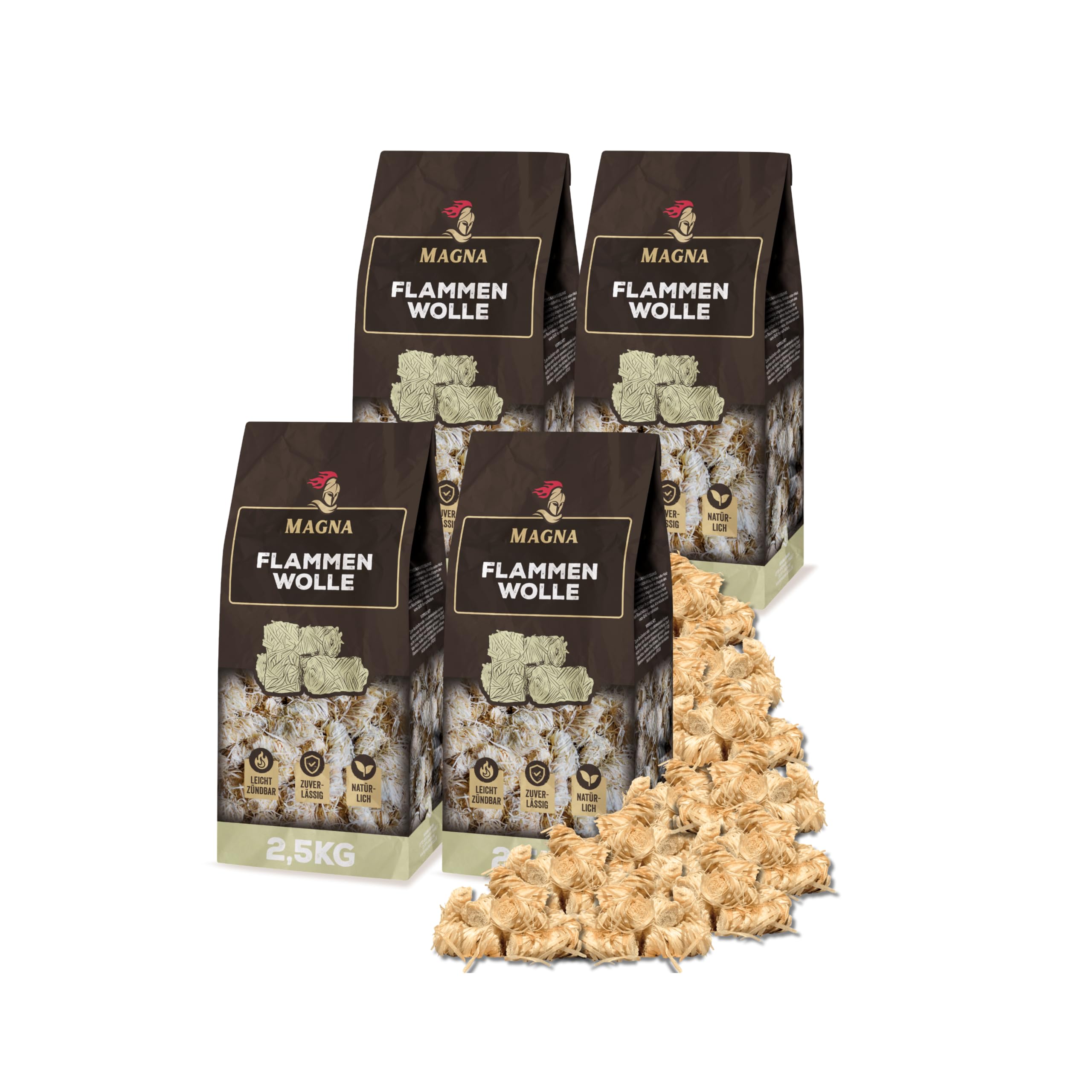 Magna Premium Flammenwolle - Kaminanzünder