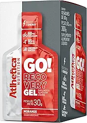 Atlhetica Nutrition Go Energy Gel (10 Sachês) - Sabor Morango