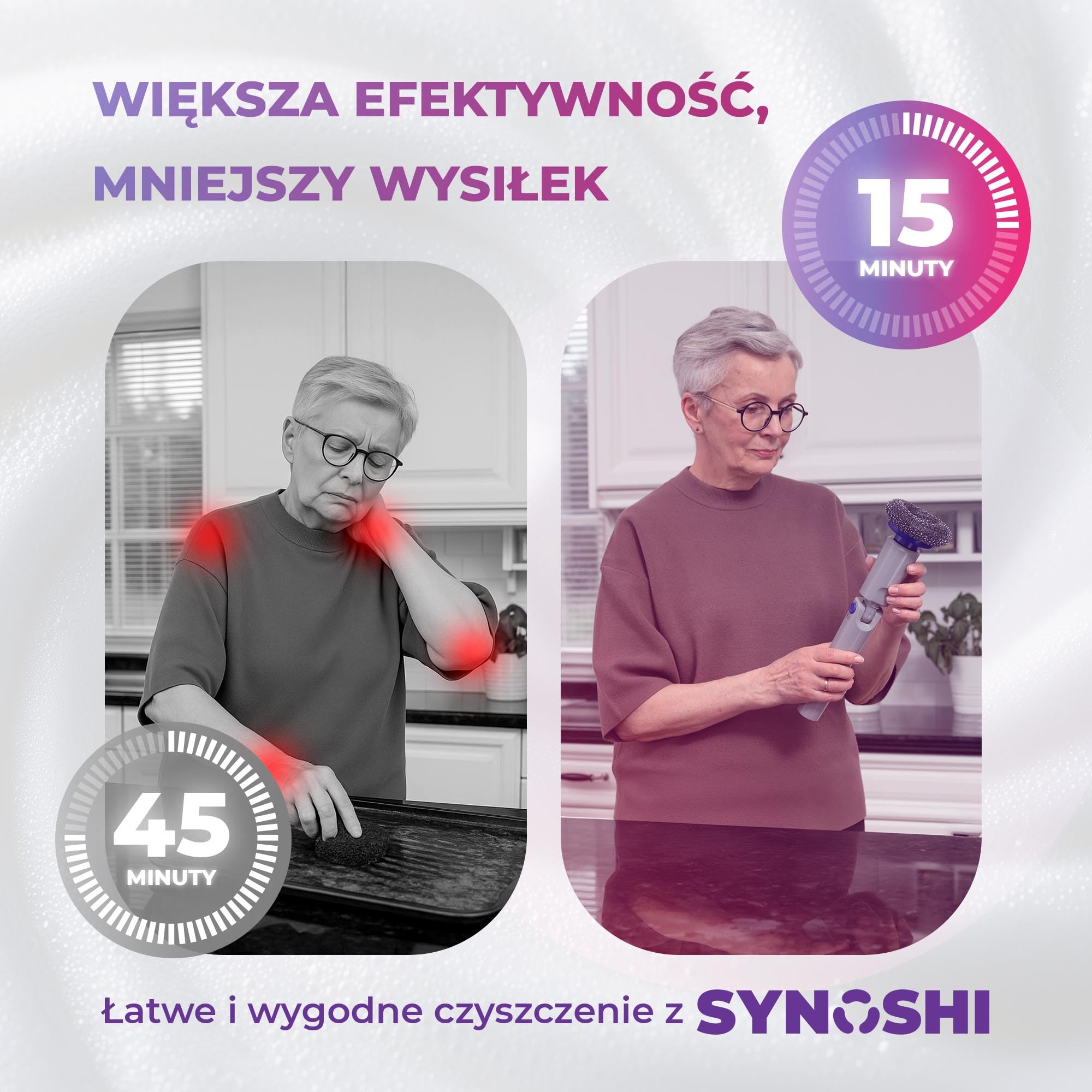 Synoshi Pro Stalowa Głowica do Szczotki Elektrycznej 2 Szt | Do grilla, rdzawych powierzchni i twardych zabrudzeń.