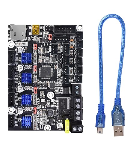 BIGTREETECH SKR Mini E3 V2.0 Control Board 32Bit with TMC2209 UART Driver New Upgrade 3D Printer Parts Motherboard for Ender 3 V2, Ender3 Pro, Ender-3 Series 3D Printer