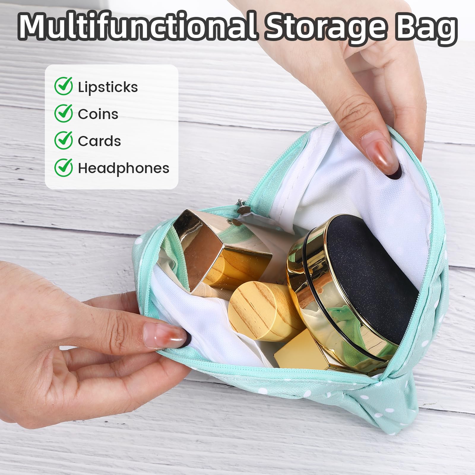 4 PCS Sanitary Napkin Storage Bag, Menstrual Pad Zipper Period Pouch Portable Period Bag Panty Liners, Pad Pouch with Zipper for Women Ladies Daily Use Purse Travel(Flamingo,4 Patterns)