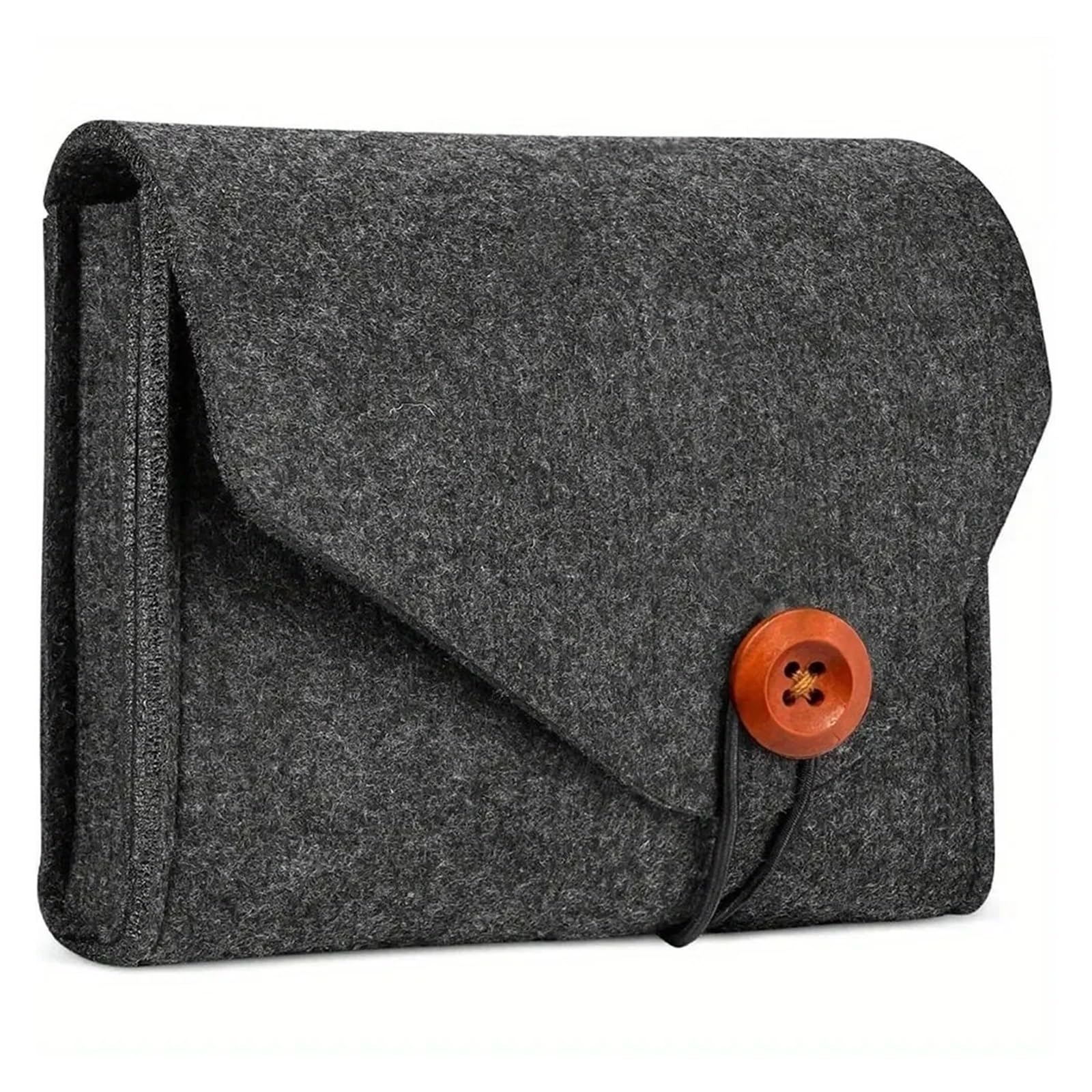 Support Universel Lunettes Auto Organisateur D'accessoires Électroniques Voyage Sac Rangement D'adaptateur d'alimentation en Feutre Étui Câble USB Portable Compact