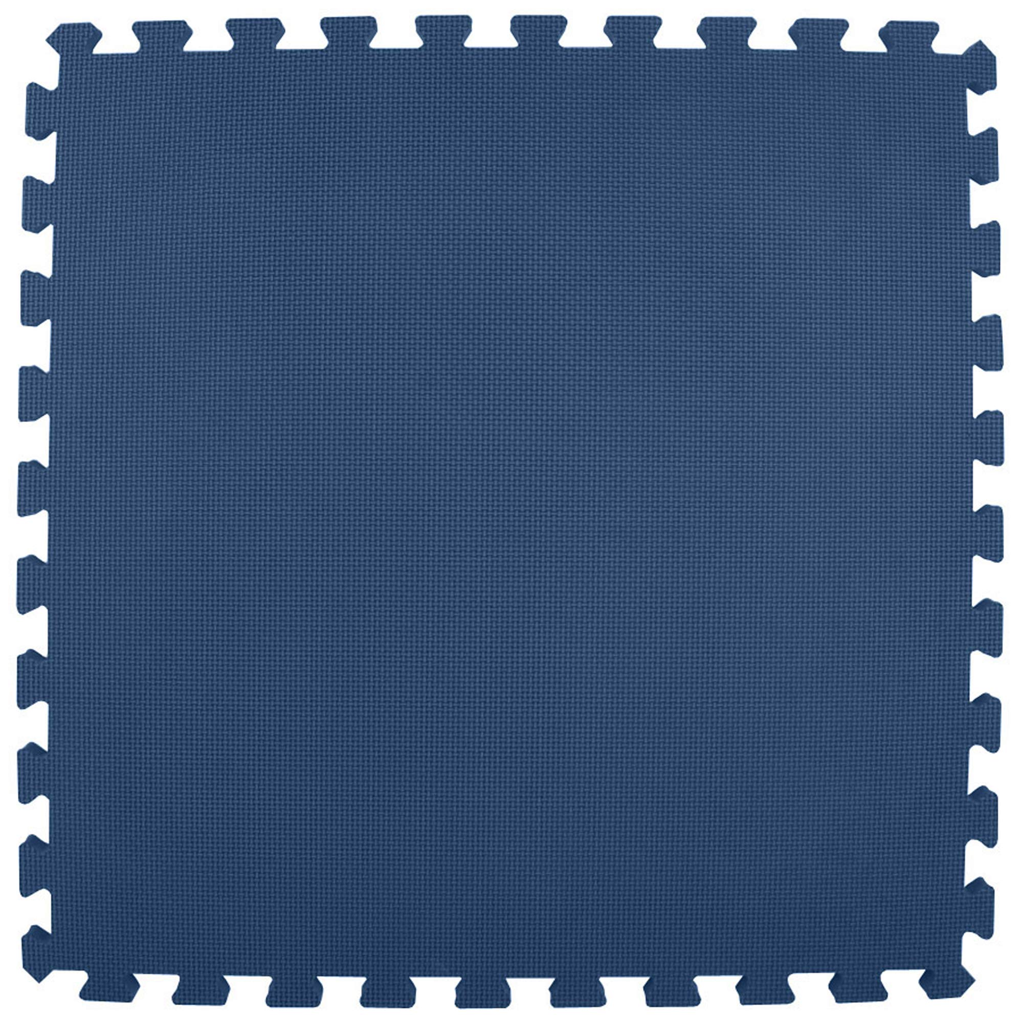 Greatmats Foam Kids and Gym Mats Premium 5/8 in. x 2x2 Ft. 15 Pack (Navy Blue)