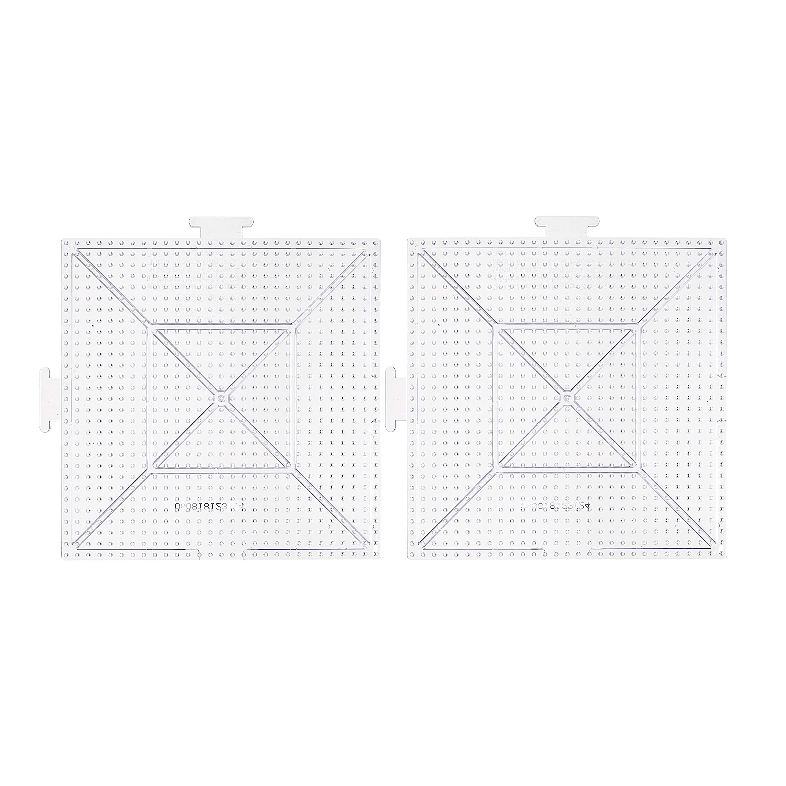 Perler Beads Funfusion Large Clear Interlocking Pegboards, 2pcs Buy