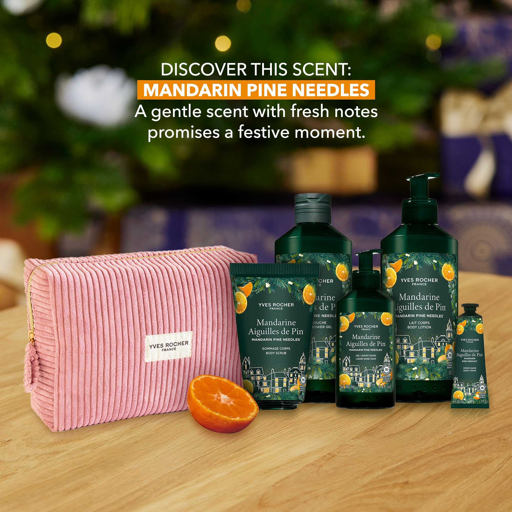 Yves Rocher Holiday Gift Set 2025 | Large-Mandarin Pine Needles
