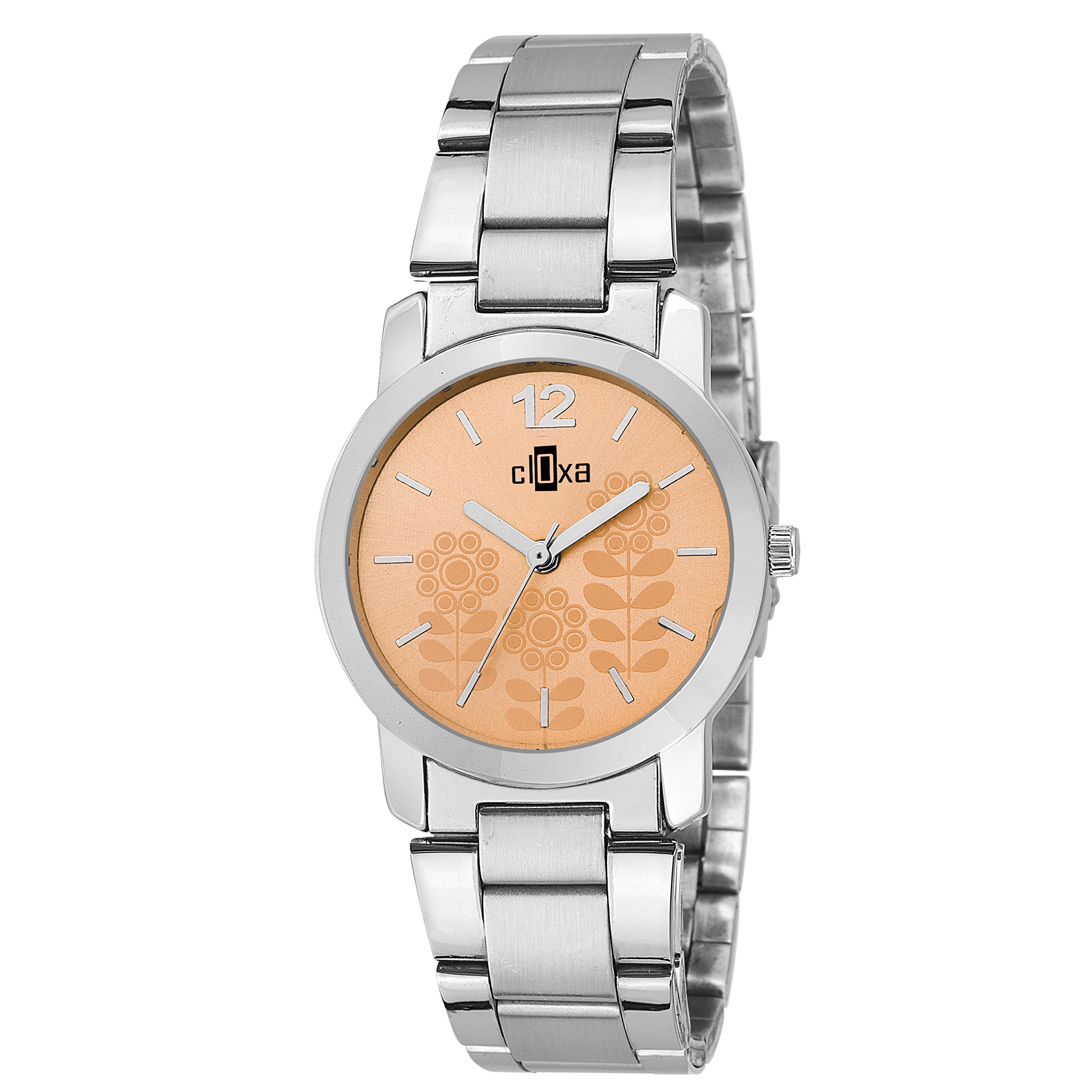 Di Monds Cloxa Ladies Peach Dial Chain Watch (B079RDYYJH) Amazon Price History, Amazon Price Tracker