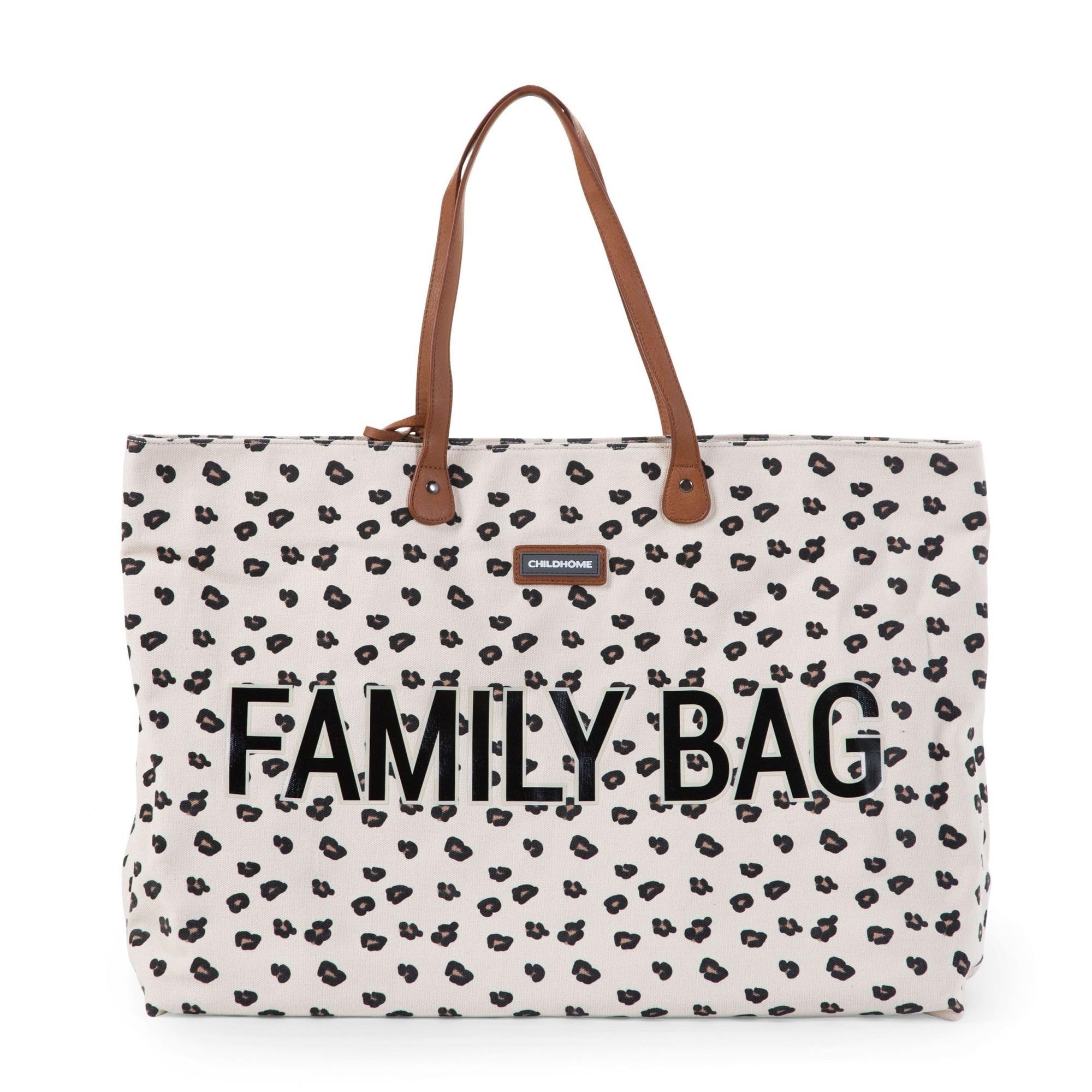 Sac à langer Family Bag léopard - Childhome