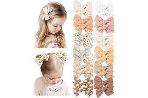 Niceye 24 Pack Baby Hair Bows for Kids