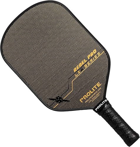 Miniatura 2 de PROLITE Palas de pickleball de la serie LX  Paleta de pickleball de fibra de carbono Hyperweave  Núcleo de poliéster de 0.551 in  Raquetas de