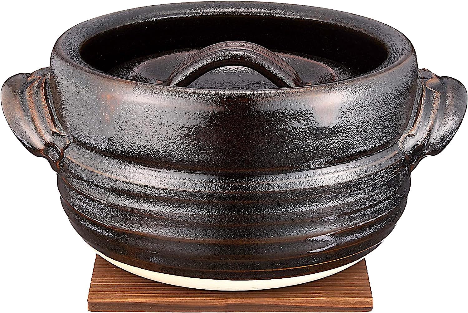 Amazon | 【 火加減いらず 】 魔法の土鍋 ご飯鍋 炊飯鍋 ごはん