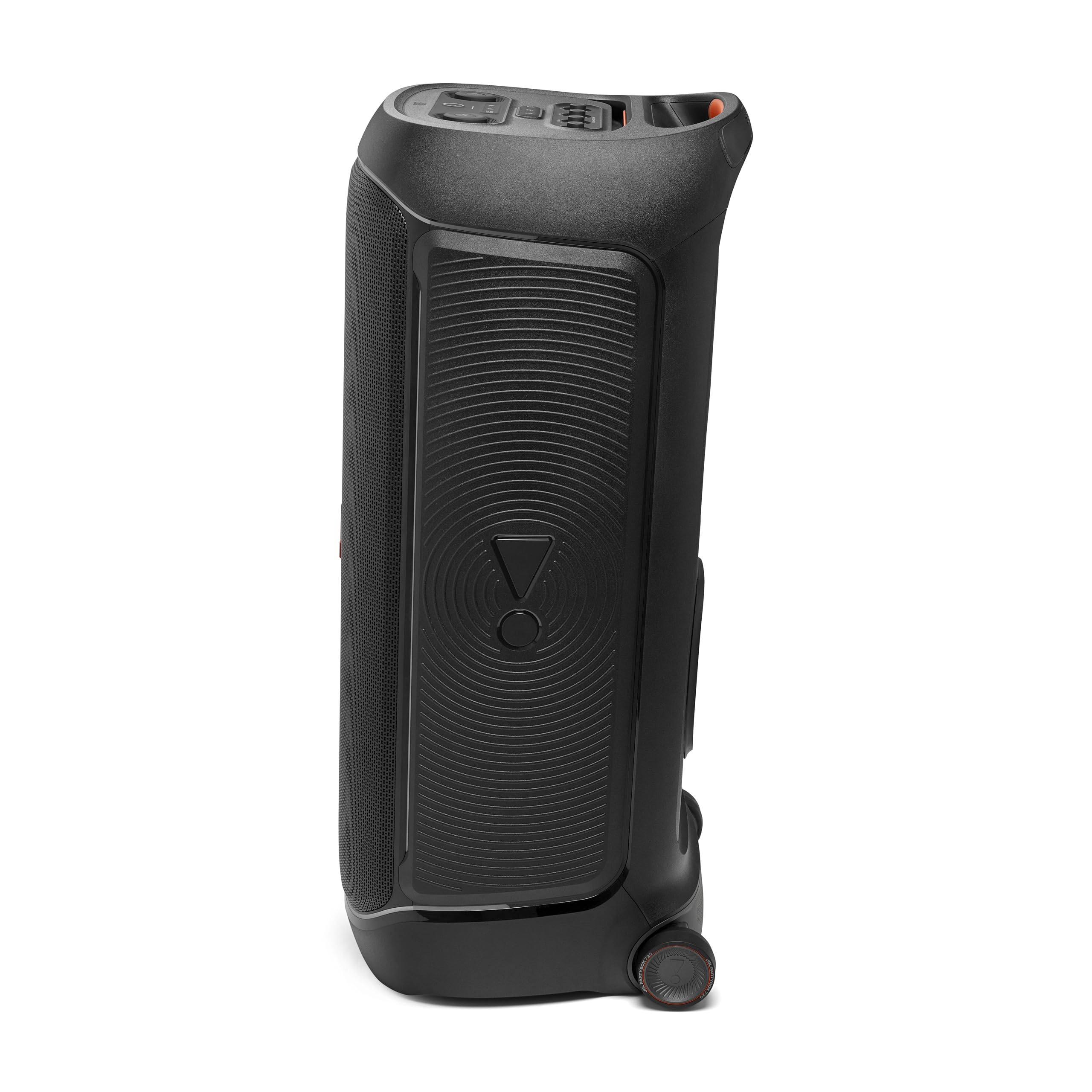 JBL PartyBox 720 - Loudest Battery-Powered Party Speaker with Superior Pro Sound and a Futuristic lightshow, Up to 15 Hours Playtime & IPX4 Splash Proof (Black)