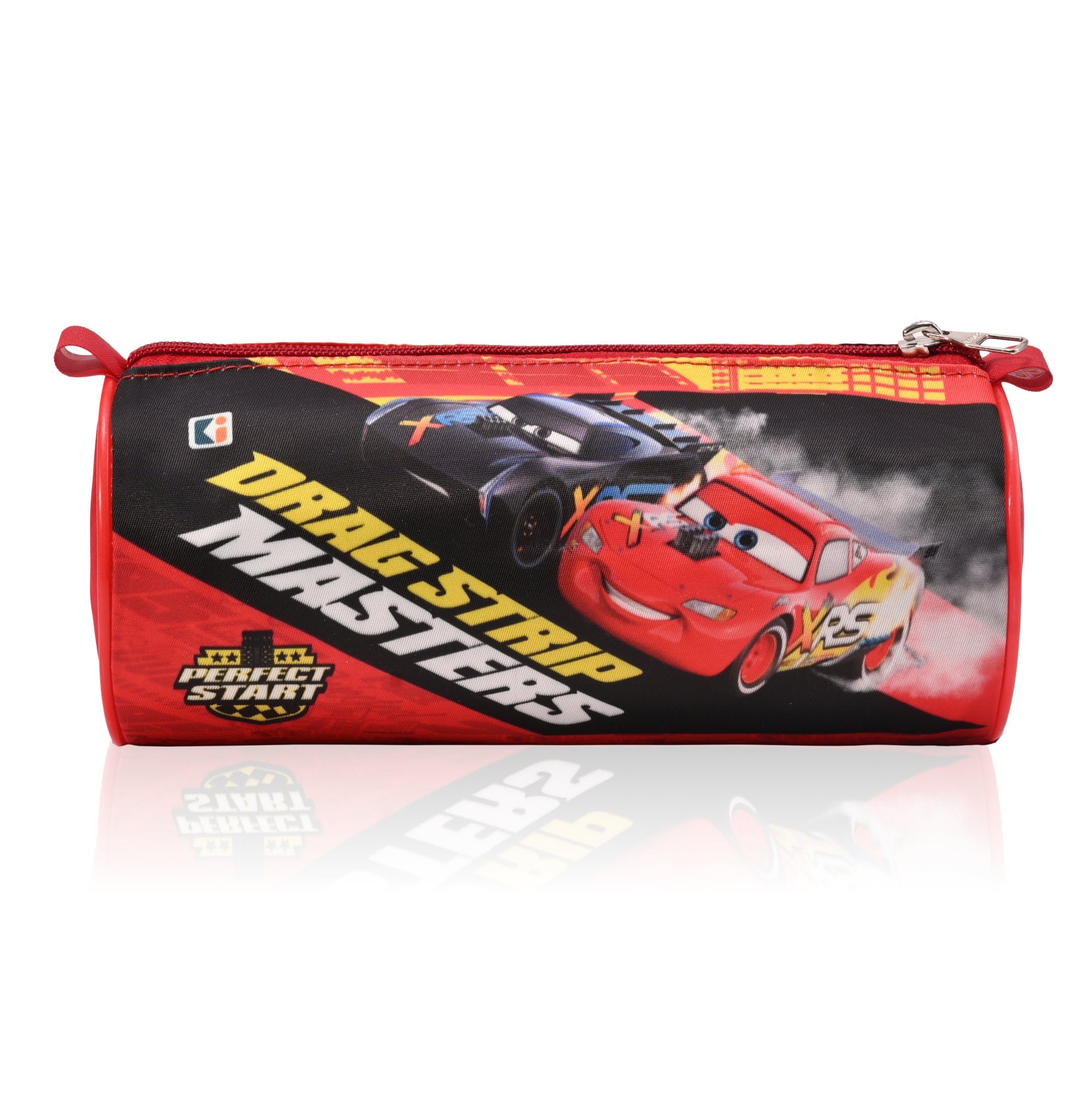 Kuber Industries Round Pencil Pouch | Disney Car Pencil Pouch for Kids | Stationary Holder | Multi-Purpose Travel Pouch | Travel Organizer | Pencil Utility School Pouches | Geometry Box | Red (B0D4HX478M) Amazon Price History, Amazon Price Tracker