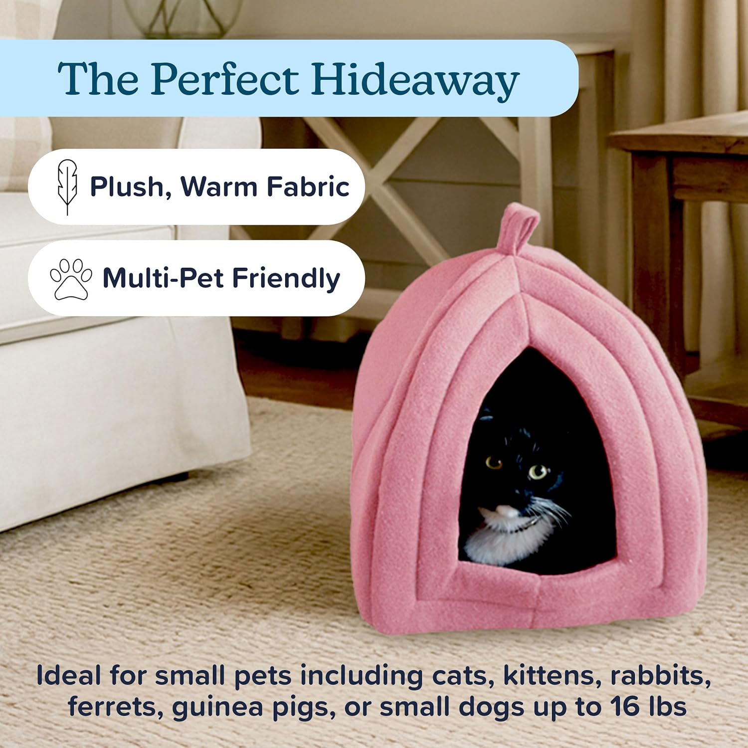 The Perfect Cat House: A Cozy Pet Tent for Small Animals!