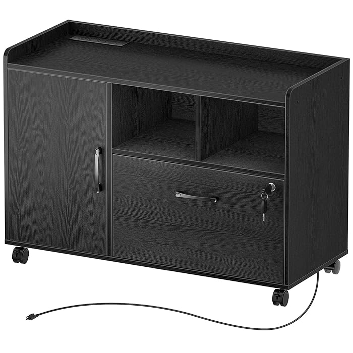 Buy Rolanstar File with Charging Station, Mobile Lateral Filing