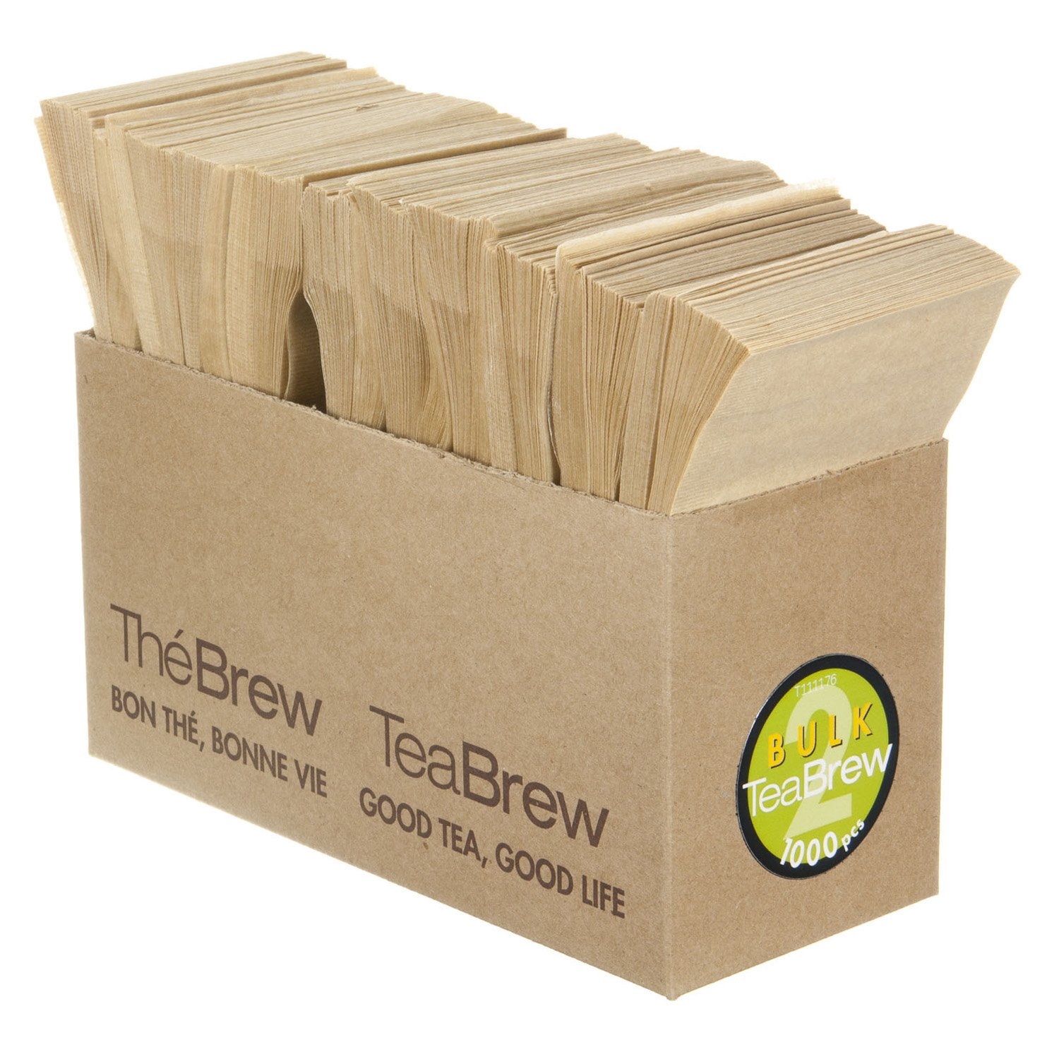 Té Brew – Set nº 2 Bulk Pack un solo uso filtro de té, dos tetera de 3 tazas