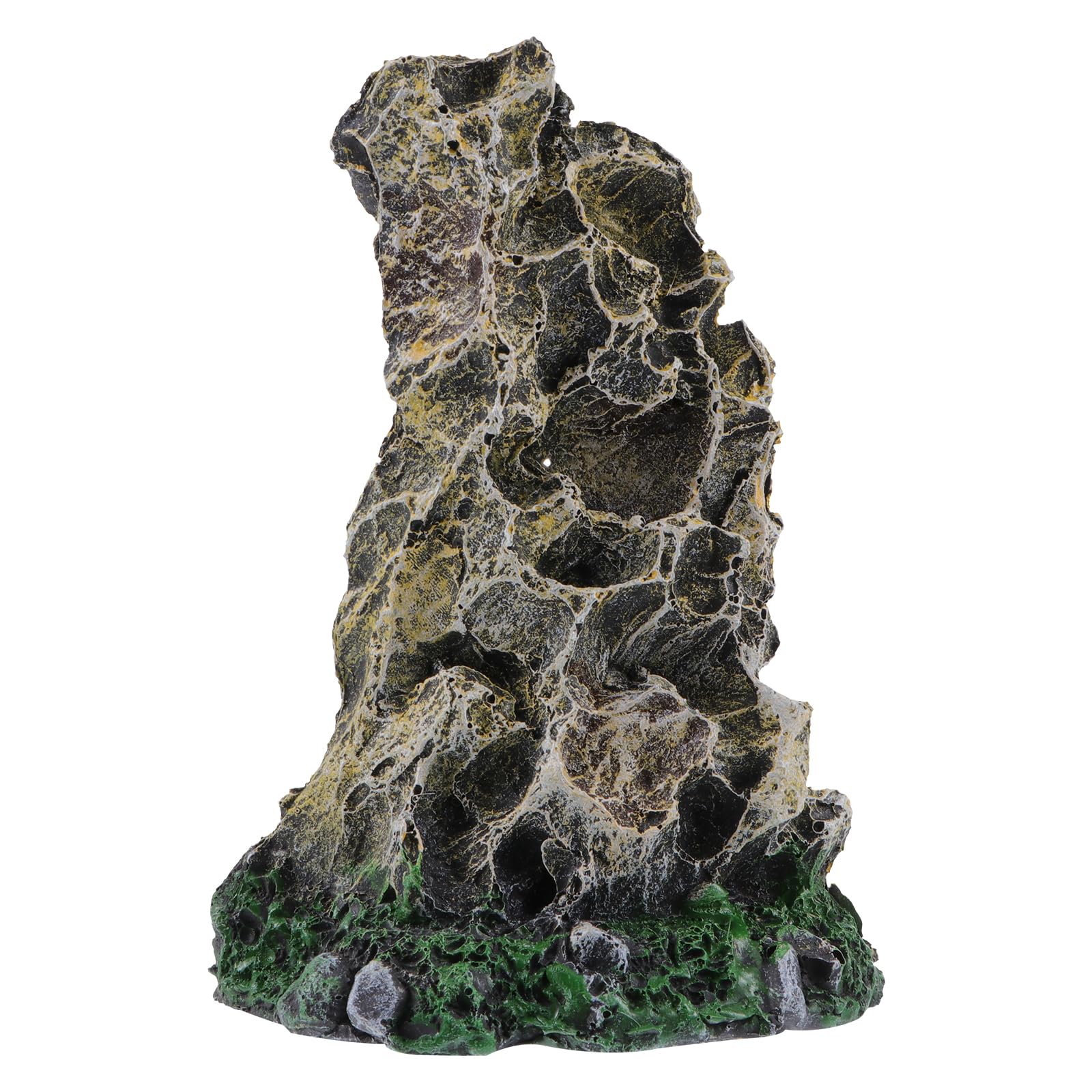 Amazon.co.jp: ledmomo アクアリウム オブジェ 岩山 隠れ家 水槽