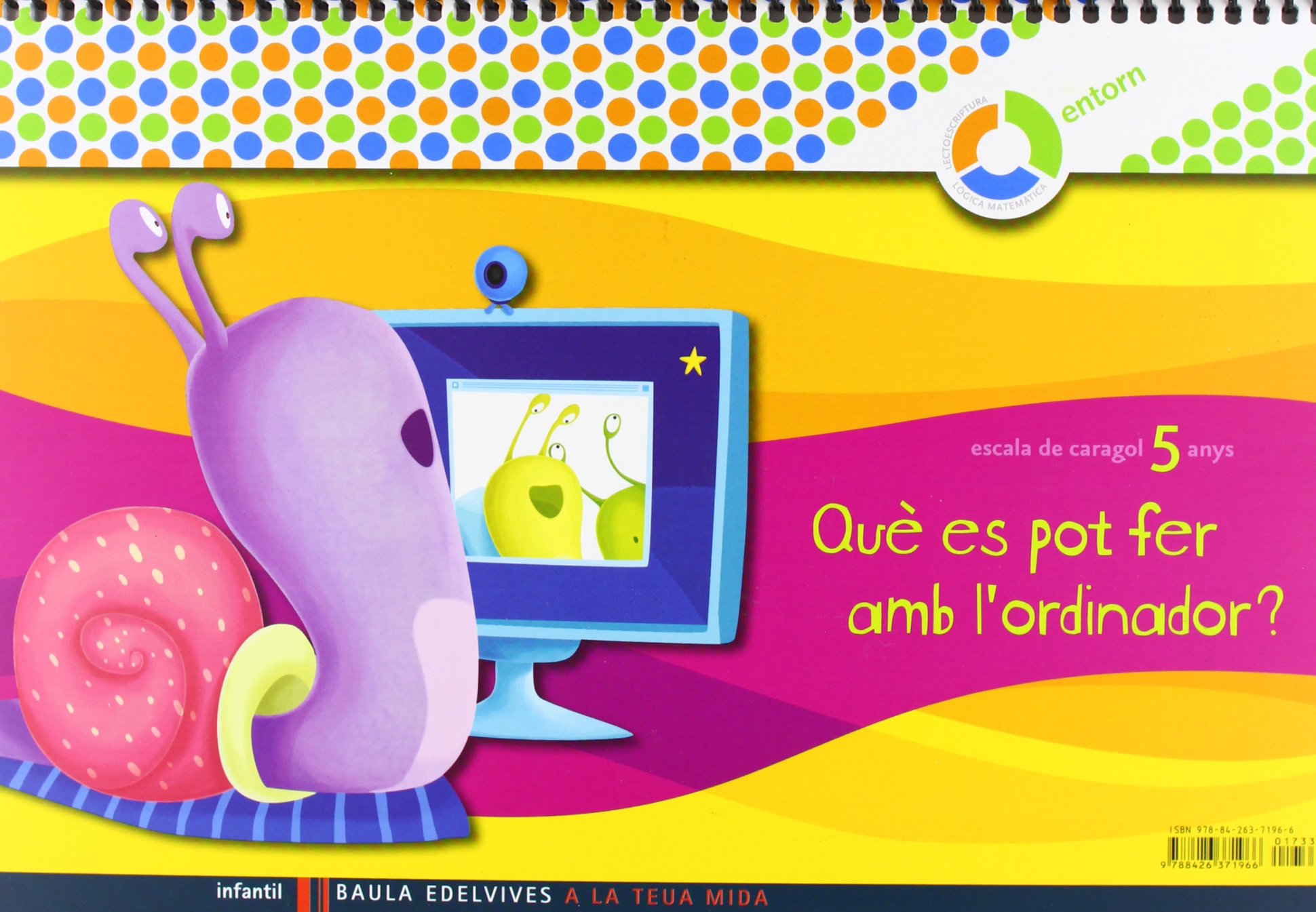 A la teua mida Infantil 5 años cuaderno (¿Que Es Pot Fer Amb..?) (Escala de Caragol)